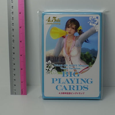 DEAD OR ALIVE Xtreme Venus Vacation BIG PLAYING CARDS TRUMP CARD 