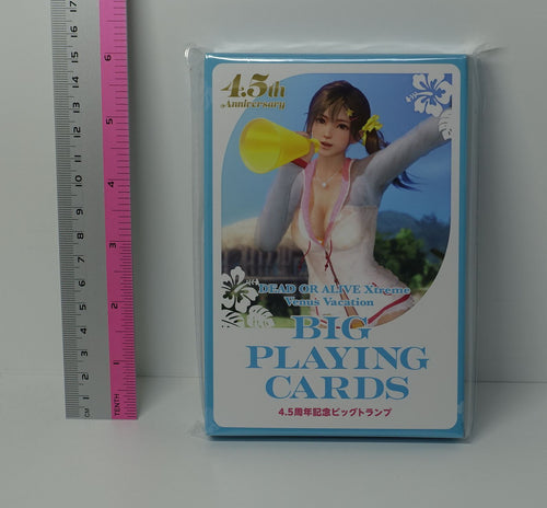 DEAD OR ALIVE Xtreme Venus Vacation BIG PLAYING CARDS TRUMP CARD 