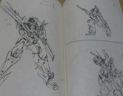 Masami Oobari Robot Animation Art Work Book Gundam Build Divers Obari 