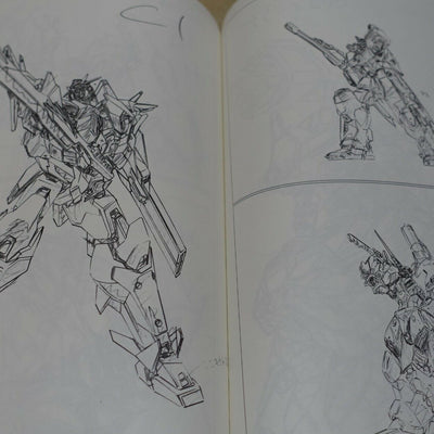 Masami Oobari Robot Animation Art Work Book Gundam Build Divers Obari 
