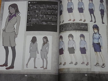 Yoshitoshi Abe Junshoku Deka Setting Art Collection 98page 