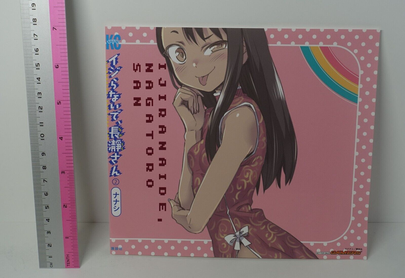 Don't Toy With Me, Miss Nagatoro Special Book Cover for vol.2 
