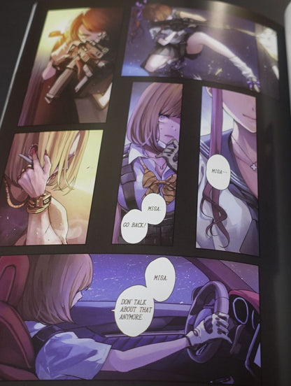 OCEANS55 KOH MINAGI Gun Action Comic & Illustration Book Killer Job 5 