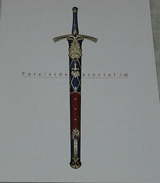 Fate side material +-? Special Setting Book VERY RARE 