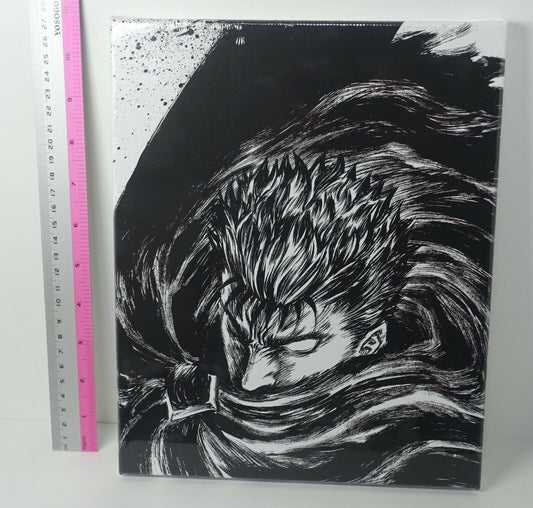 BERSERK EXHIBITION EVENT ITEM Fine Art Board 27x22cm Guts The Black Sword Man 