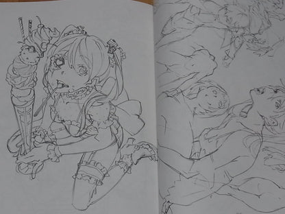 atmosphere leading animation Illustrator's art Book ATOMOSPHERE'S SKETCHBOOK 3 