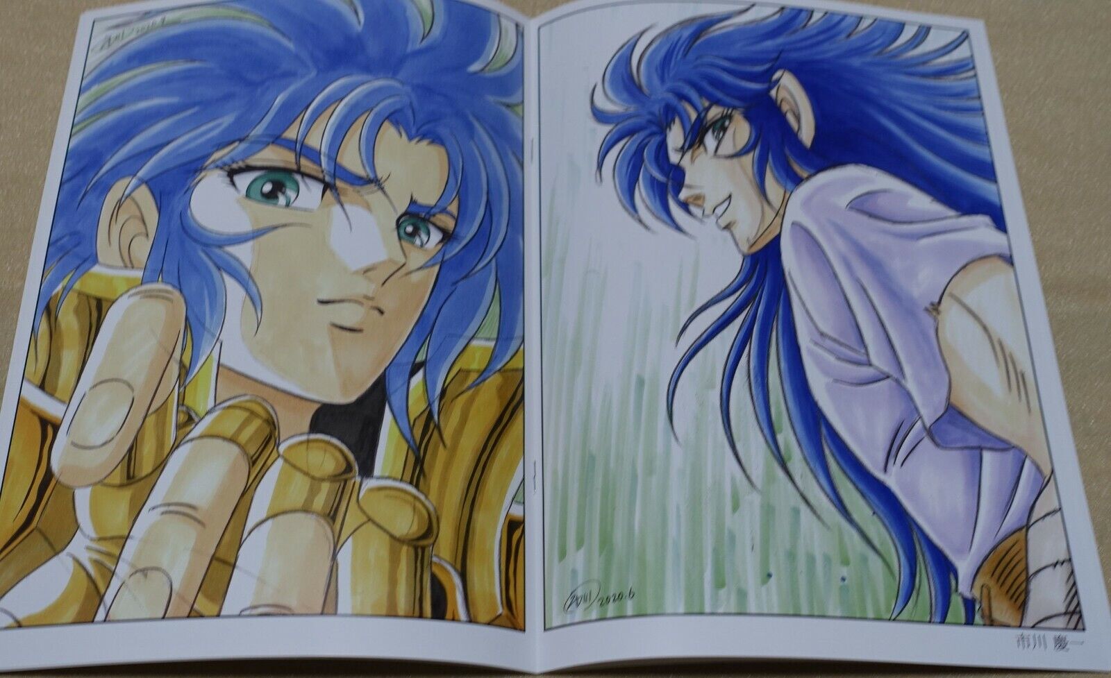 Saultswalt Saint Seiya Animation Staff's Gemini Saga Color Fan Art Book 