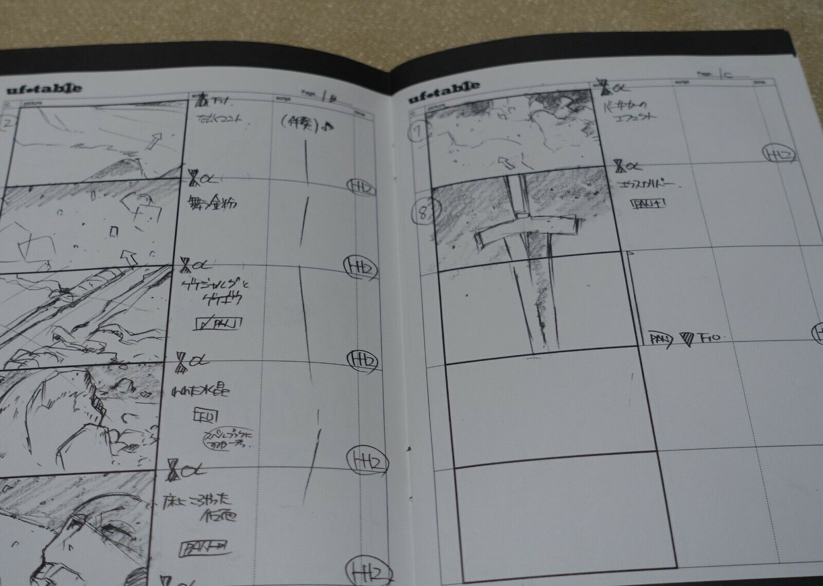 ufotable Fate Zero ENDING CONTINUITY BOOK Story Board Art Book 