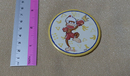 Ape Escape Sarugetchu Steel Badge Muay Thai 
