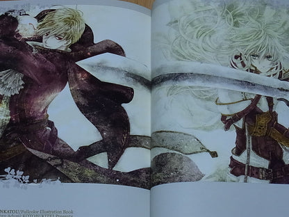 Tohru Adumi Colro Art Book KINKATOU VERY RARE 