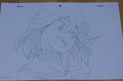 Kill la Kill Printed Key Frame Art 3 piece Set I RARE Ryuko Nui Gamagori 