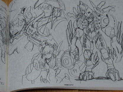 The Art of DIF Vol.X DARLING in the FRANXX Design Art Book 152 page C94 