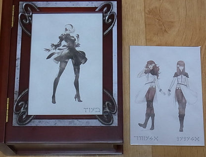 NieR：Automata RepliCant Music Box & Illustration Ar Sheets Inishie no Uta 