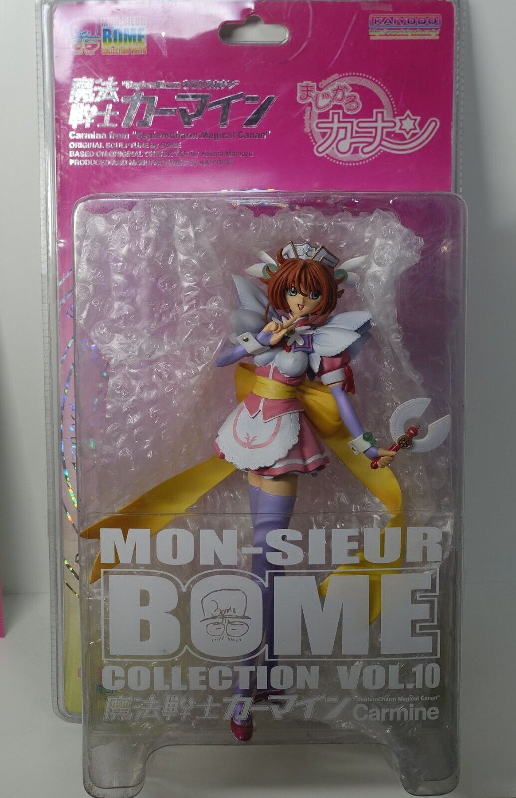 Kaiyodo Mon-Sieur Bome Collection 10 SeptemCharm Magical Canan Carmine Figure 