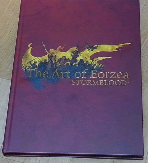 Final Fantasy 14 The Art of Eorzea STORM BLOOD Hard Cover Book Visual Art 