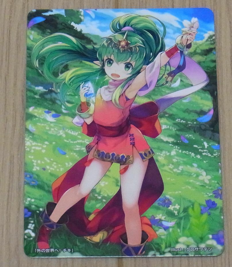 TCG Fire Emblem 0 Cipher Marker Card Tiki 2019 Cipher 