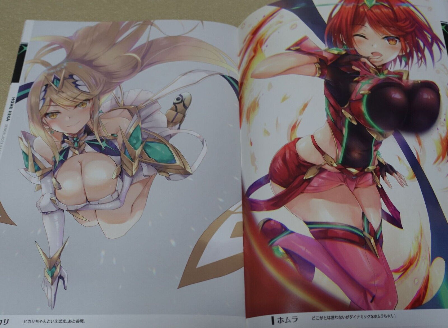 Dorayakiya Xenoblade 2 Color Fan Art Book HOMU HIKA C97 