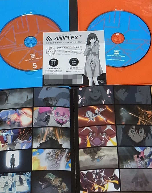 Darling in the Franxx Blu-ray vol.5 & OST CD Vol.3 