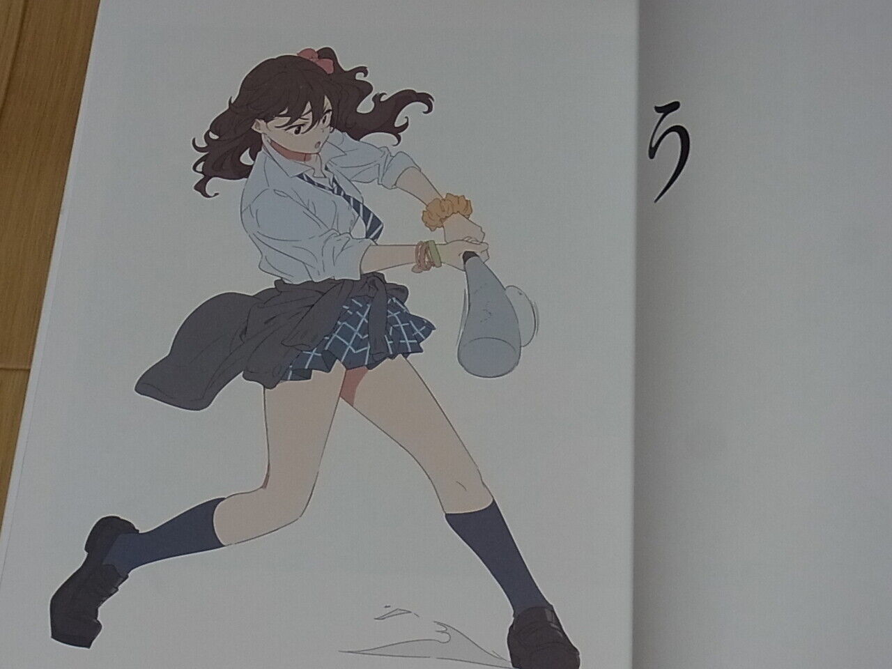 Atsushi Nishikiori Hight School Girls Color Art Book AIUEO 114page with Art Card 