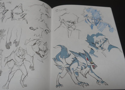 Yoh Yoshinari BNA Animation ROUGH DESIGN ART WORK NOTE BOOK vol.2 
