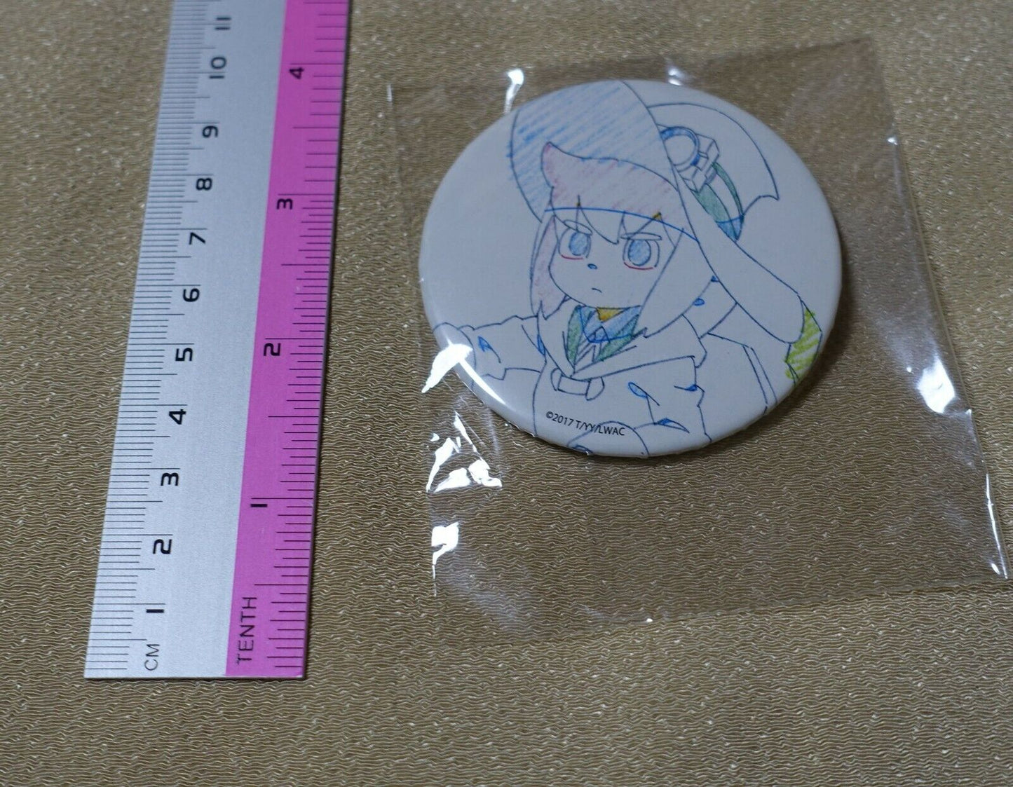 Little Witch Academia Steel Badge Constanze 