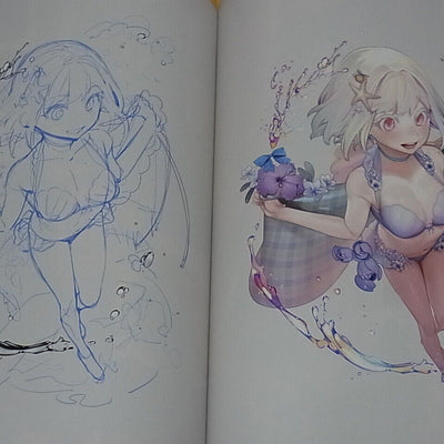 Ohisashiburi Color Illustration Art Book Ohix DN C95 