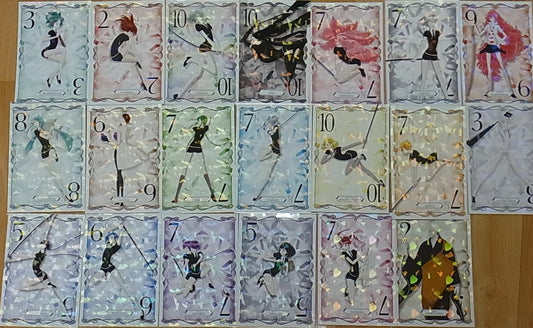 Houseki no Kuni Land of the Lustrous Character Card 20 Complete Set 