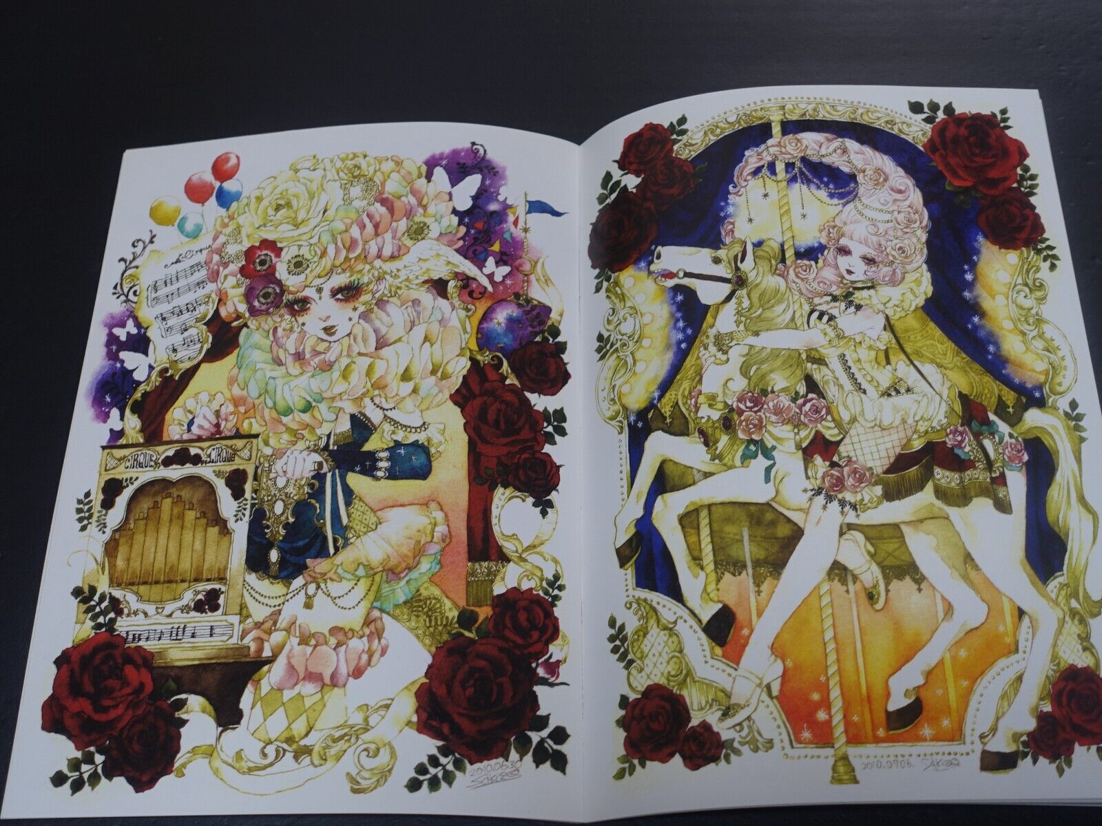 Sakizo Color Illustration Art Book LA CIRQUE Sakizou 