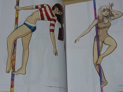 Little Thunder The Pole Dancing Moves Encyclopedia Art Book THE BLISTER EXISTS 