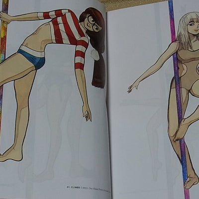 Little Thunder The Pole Dancing Moves Encyclopedia Art Book THE BLISTER EXISTS 