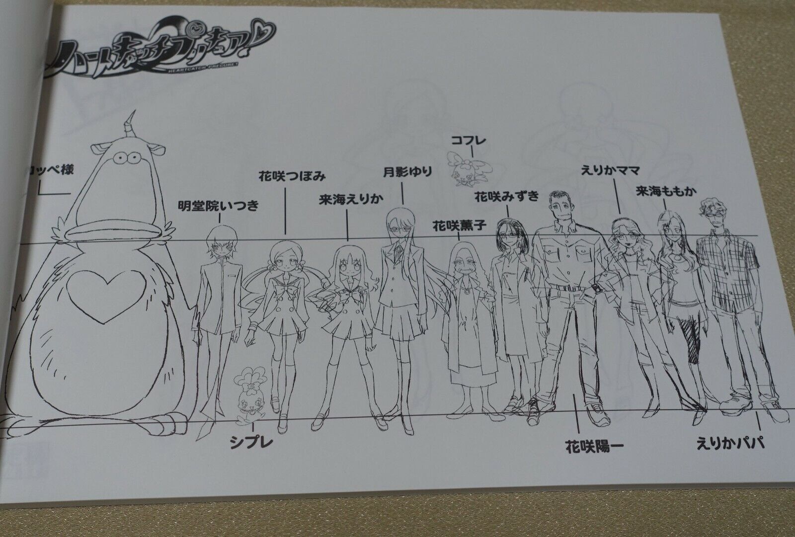 HeartCatch PreCure! Setting Art Collection Precure 