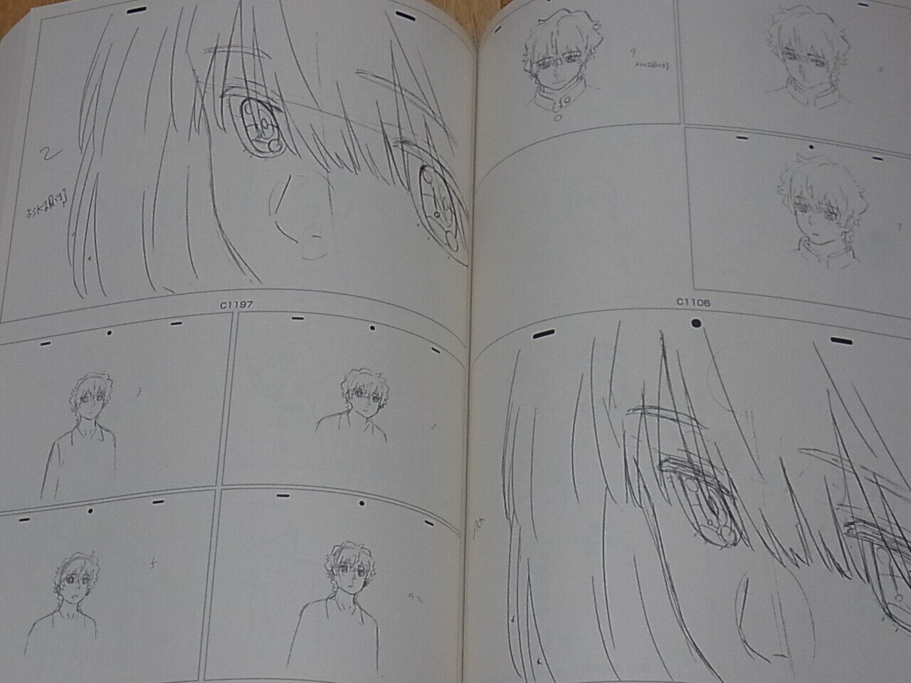 MASAYOSHI TANAKA Movie The Anthem of the Heart Key Animation Art Works Kyou 