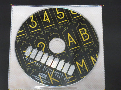 huke HWB SteinsGate VISUAL WORKS 1.5 + NiXie Font Kit w CD-ROM Steins Gate 