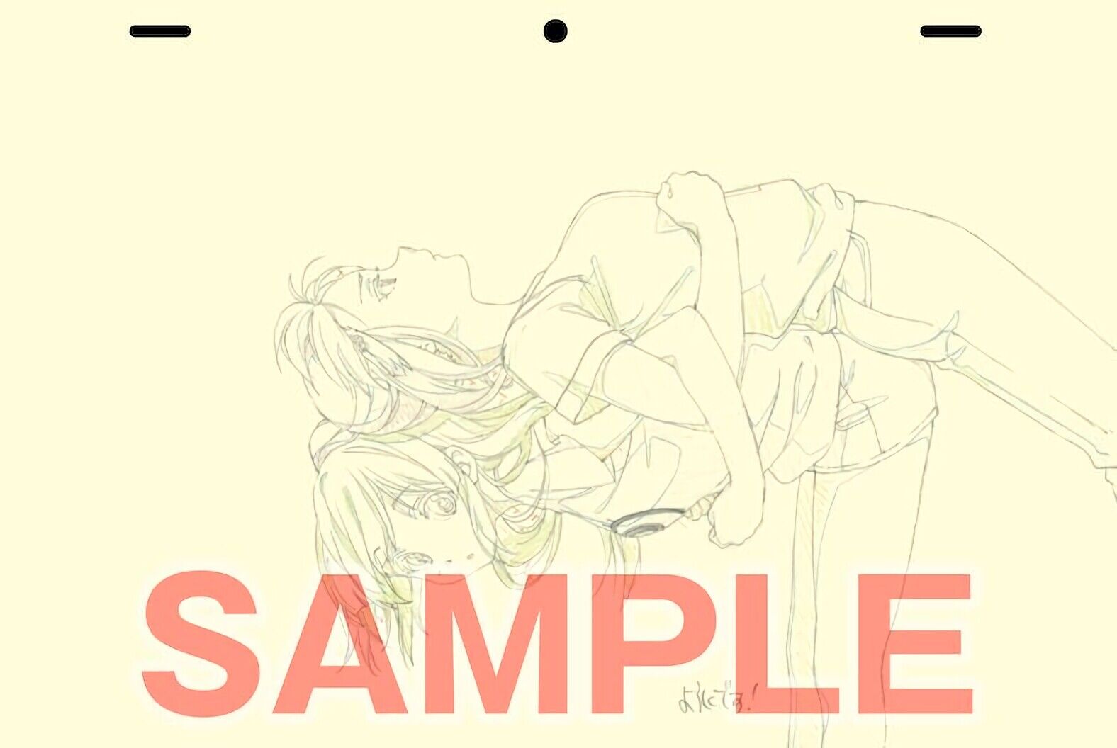 C99 Yukiko Horiguchi 22/7 Anohi no Kanojotachi Animation note & Print Key Frame 