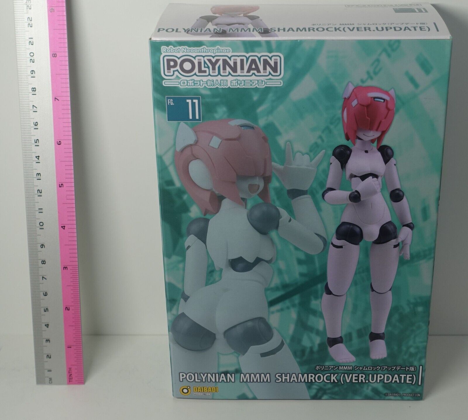 DAIBADI POLYNIAN MMM SHAMROCK Action Figure VER. UPDATE 