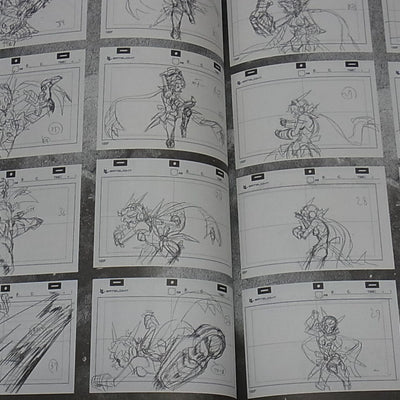 Fumiaki Kouta Animation Symphogear GX Keyframe Art Collection Highlight 13 RARE 