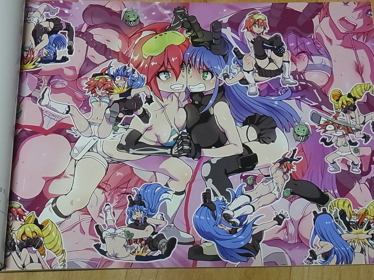 TRIGGER Animation Staff Art Book TRIGGER GIRLS ART BOOK C91 very rare 
