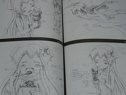 Albatross Shinryaku! Ika Musume Squid Girl Animation Key Frame Art Work 2.5 