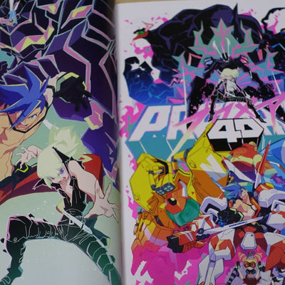 Hiroyuki Imaishi Animation Art Book Special Set Panty & Stocking PROMARE KLK 