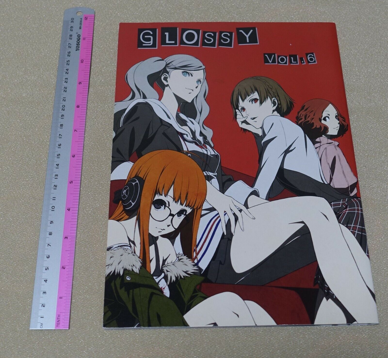 Kouji Haneda Persona 5 Animation Staff Color Fan Art Doujinshi GLOSSY vol.6 