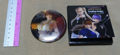 Dead or Alive 5 ULTIMATE ARCADE Steel Badge Kasumi 