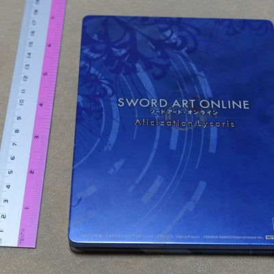 SWORD ART ONLINE SAO Alicization Lycoris STEELBOOK STEEL CASE 
