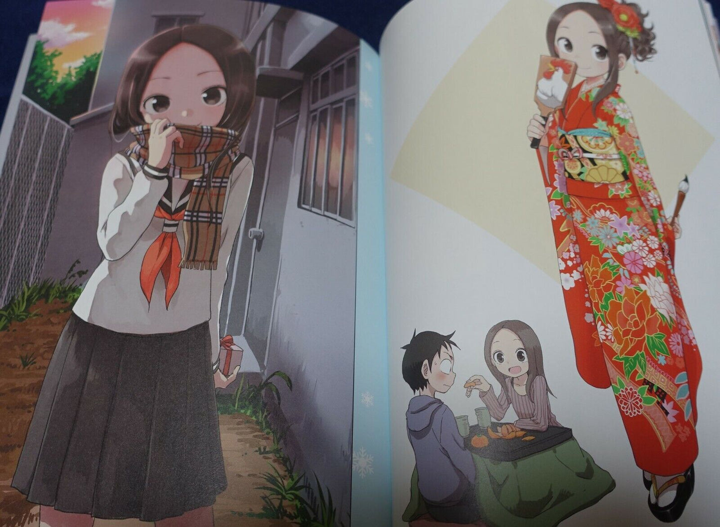 Soichiro Yamamoto KARAKAI JOZU NO TAKAGI SAN Art Book vol.1&2& TV guide book 