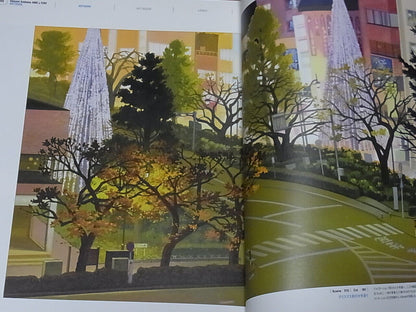 Wolf Children Visual Setting Collection Art Book ookami kodomo no ame to yuki 