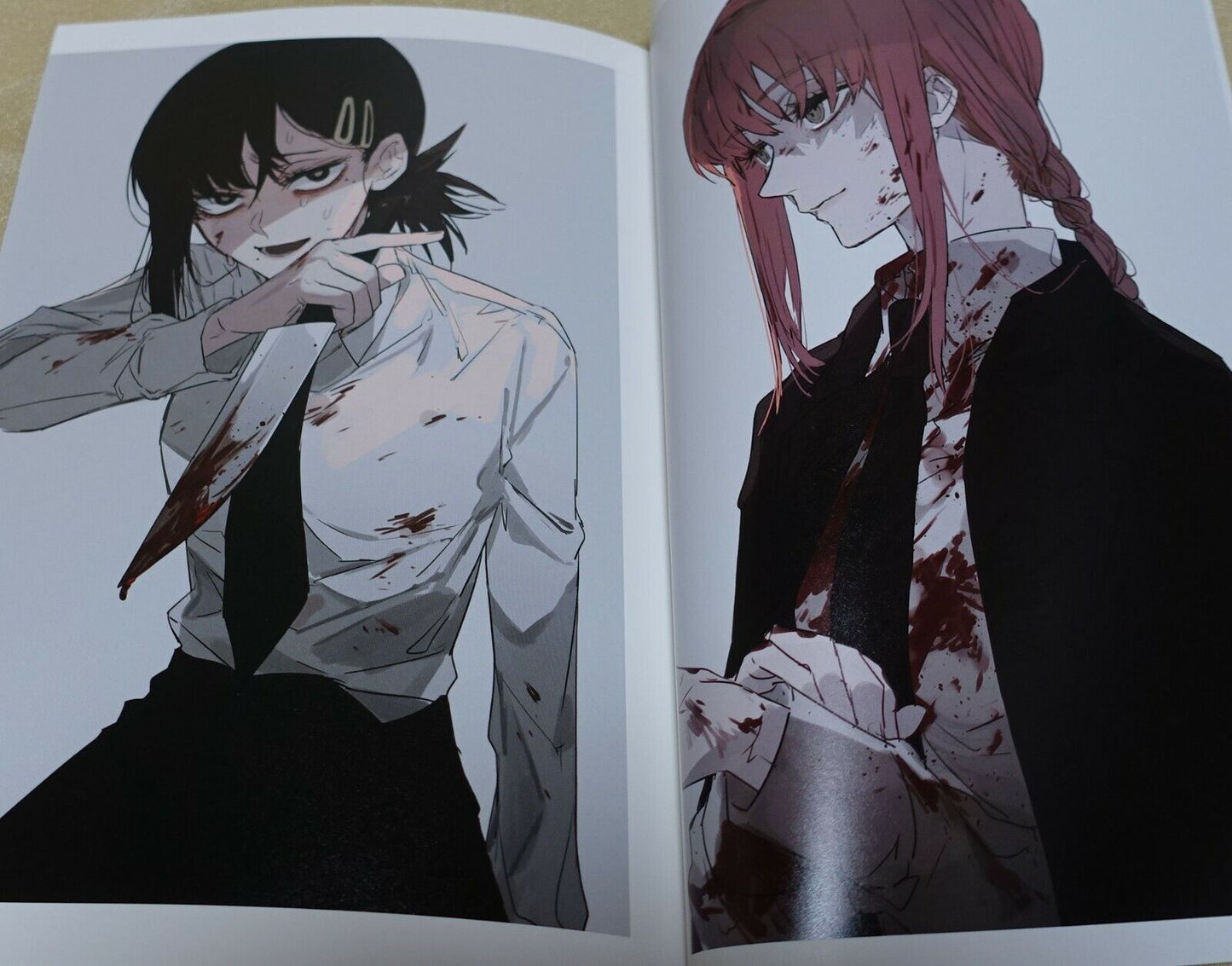 ebanoniwa Chainsaw Man Color Fan Art Book Gimme a fix. 