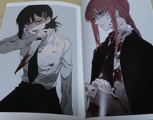 ebanoniwa Chainsaw Man Color Fan Art Book Gimme a fix. 