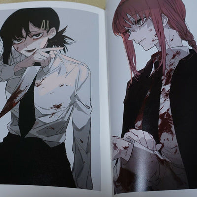ebanoniwa Chainsaw Man Color Fan Art Book Gimme a fix. 