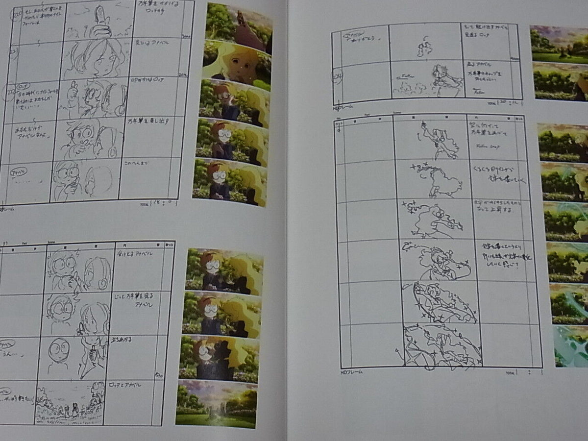 Little Witch Academia Story Board Art Book Vol.2 Epi04-06 