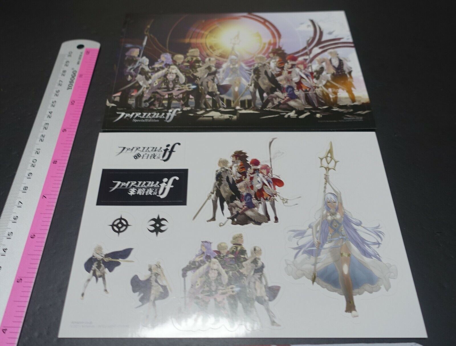 Fire Emblem If Special Mouse Pad & Seal Sticker Fates 