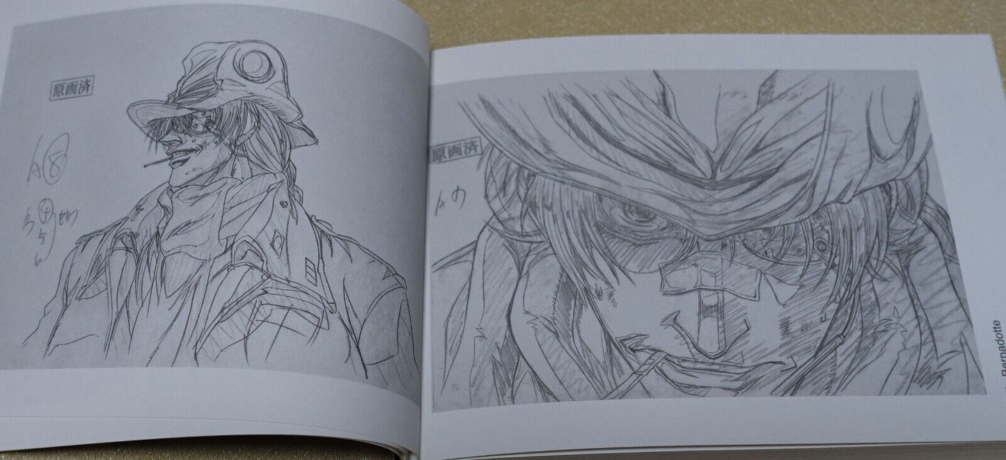 RYOJI NAKAMORI WORKS 2009-2011 HELLSING 7-11 Key Frame art collection book 